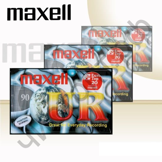 Аудиокассета MAXELL UR 90 (10)