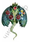 Геймпад DVTech "JS66 Horror Dragon" в форме дракона,прорез.встав.,вибро,USB Распродажа !!! Повреждена упаковка