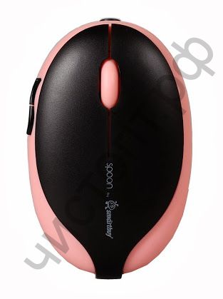 Мышь беспроводн. Smartbuy 520AG Spoon Black/Pink (SBM-520AG-KI)
