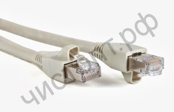 Патч-корд литой UTP Кат.5е 15м серый для соединен. комп в сеть