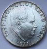 80-летие со дня рождения Юлиуса Рааба монета Австрия 50 шиллингов 1971