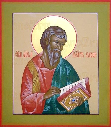 Икона Матфей, апостол (рукописная)