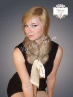 Соболиный дизайнерский воротник из соболя Wedding fur фото купить Москва