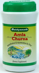 Амла чурна натуральный антиоксидант Байдьянатх/Baidyanath Amla Churna