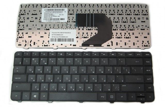 Клавиатура для ноутбука HP G4-1000/G6-1000/CQ43/CQ57 (black)