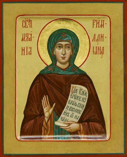 Икона Анастасия Римляныня (рукописная)
