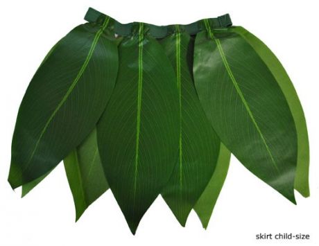 Юбка гавайская из листьев (60см)