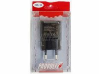 Сетевое зарядное устройство Provoltz USB (2 выхода) (2,1 A) (black)