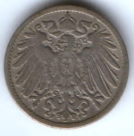 10 пфеннигов 1903 г. F Германия
