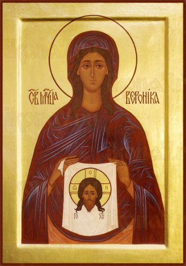 Икона Вероника Праведная (рукописная)