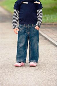 детские джинсы с подкладкой