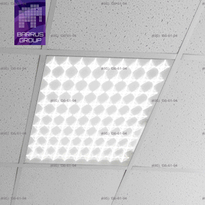 Светильник Armstrong светодиодный встраиваемый   IP40   32 Вт   3000 Лм   5000 К (дневной свет)     Прозрачный (призматический)   ДВО01-32-001
