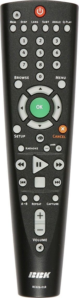BBK RC026-01R (DVD player)