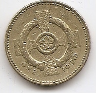 Кельтский крест  1 фунт Великобритания 2001