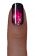Слайдер-дизайн для ногтей яркие розовые Цветы на чёрном фоне
