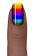 Слайдер-дизайн для ногтей Брызги Радуги