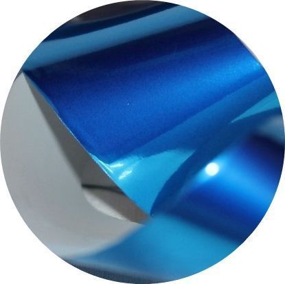 Фольга для литья и кракелюра Royal (07) синий глянец