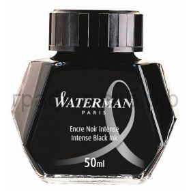 Чернила Waterman черные Intense Black 50мл CWS0110710