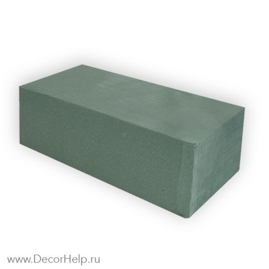 флористическая губка (оазис) кирпич