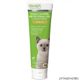 Tomlyn High Calorie Nutritional Supplement, Nutri-Cal® for Kittens (Нутри Каль)  для котят - тюбик 120,5 грамм