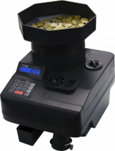 Счетчик монет с увеличенным загрузочным бункером Cassida C550