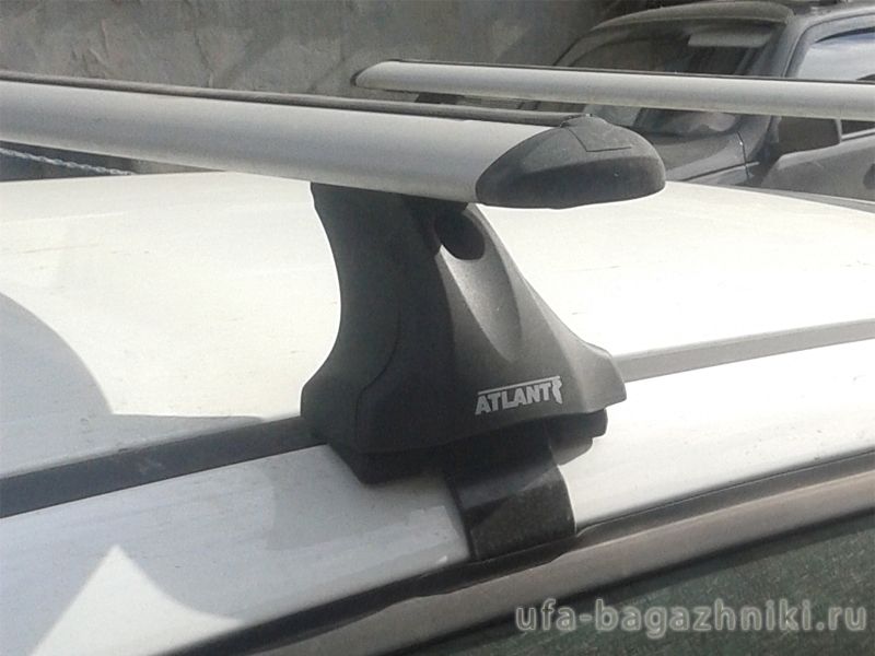 Багажник на крышу Nissan Qashqai (5-dr SUV с 2013 г), Атлант, крыловидные дуги