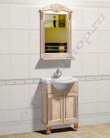 Мебель для ванной из массива дерева "Глазго Эндрю-55 береза"