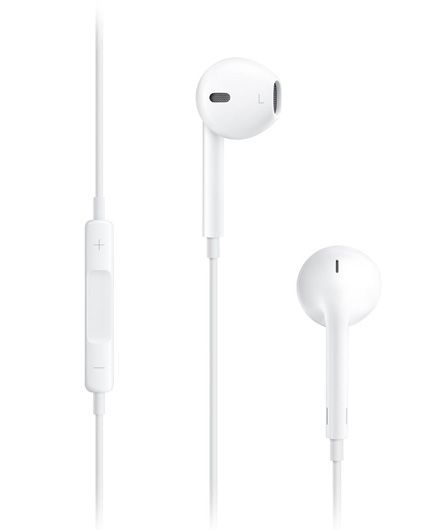 Гарнитура Apple iPhone 5/5C/5S/6/6 Plus (3,5 мм) (white) Оригинал