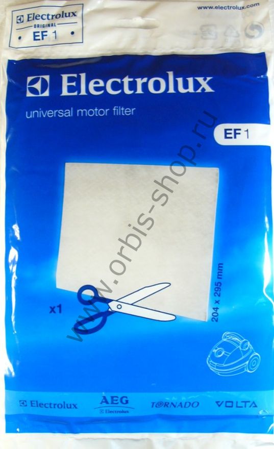 Универсальный моторный фильтр для пылесоса, Electrolux EF1
