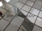 SM50 Серебро+матовое серебро. Мозаика зеркальная серия PERLA, 310*310 мм (VIVERE, Россия)