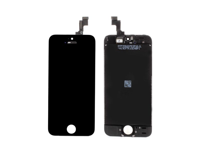 LCD (Дисплей) Apple iPhone 5S (в сборе с тачскрином) (black) Оригинал