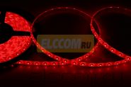 LED лента герметичная в силиконе, ширина 8 мм, IP65, SMD 3528, 60 диодов/метр, 12V, цвет светодиодов красный NEON-NIGHT