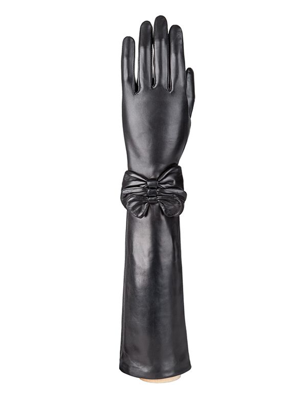 Длинные перчатки с кожаным бантом ELEGANZZA GR01-00005243