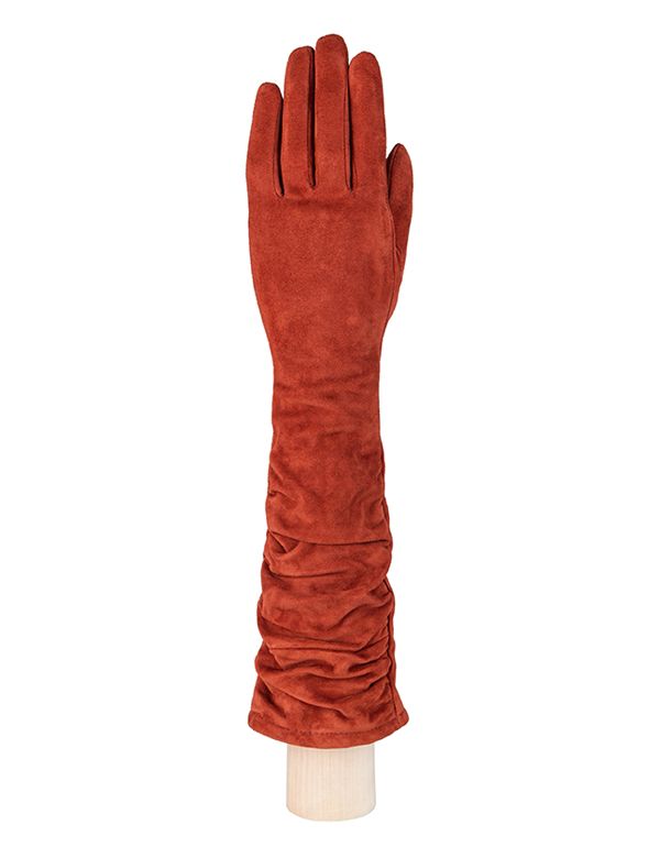 Замшевые длинные перчатки ELEGANZZA GR01-00003805