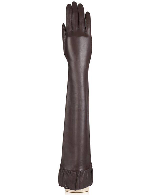 Длинные кожаные перчатки ELEGANZZA GR01-00010677