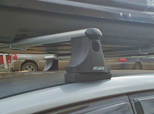 Багажник на крышу Ford S-Max, Атлант, аэродинамические дуги