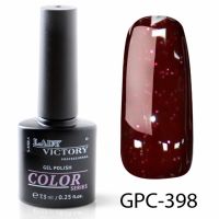 Цветной гель-лак с мерцанием Lady Victory, 7,3 ml GPC-398