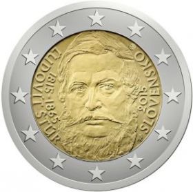 Людовит Штур 2 евро Словакия 2015