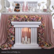 Фальш камин из пенопласта купить