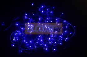 Гирлянда "Твинкл Лайт" 10 м, 100 диодов, цвет голубой, Neon-Night