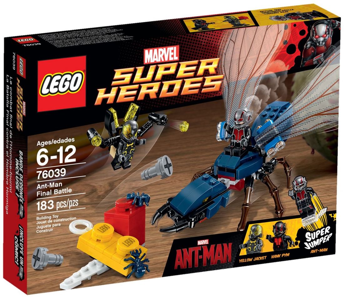 76039 Решающая битва Человека-муравья Конструктор ЛЕГО Супергерои