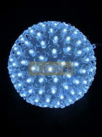 Шар светодиодный 220V, диаметр 20 см, 200 светодиодов, цвет белый