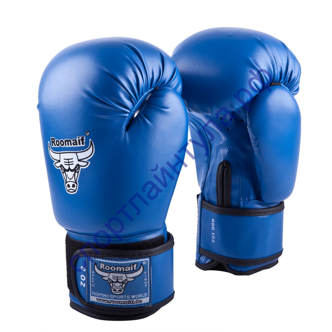 Боксёрские перчатки RBG-102 Кожа (100%) Blue