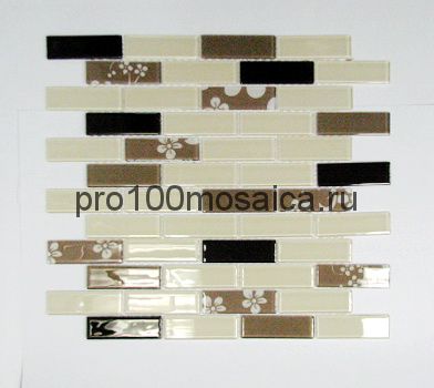 CR 0103  Мозаика стекло серия CRYSTAL, размер 300*300 мм, (Керамиссимо)