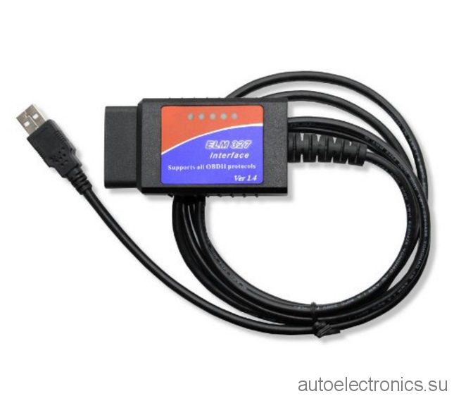 Автосканер ELM327 USB OBD II - адаптер с поддержкой CAN (USB V1.5 OBD2 CAN-BUS Diagnostic Scanner) Нет в наличии.