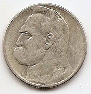 2 злотых 1934 Польша серебро