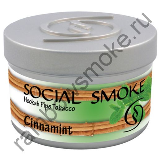 Social Smoke 250 гр - Cinnamint (Корица с Мятой)
