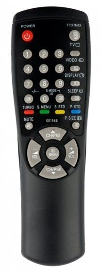 Пульт для телевизора Samsung AA59-00198B (CS-1085TR, CS-1439R, CS-1445, CS-1448, CS-14С8, CS-14E3, CS-14F1, CS-14F2, CS-14F2Q, CS-14H1, CS-14H3, CS-14R1, CS-14S1, CS-15K2, CS-15K8, CS-15K8WQ, CS-2038, CS-2039, CS-2085R, CS-2085TR, CS-20E3WR)