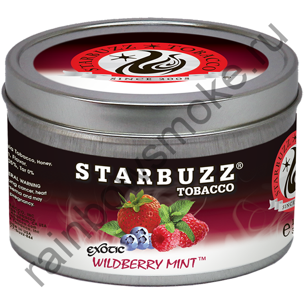 Starbuzz Exotic 100 гр - Wildberry Mint (Дикая Ягода с Мятой)