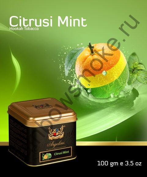 Argelini 100 гр - Citusi Mint (Цитрус с Мятой)